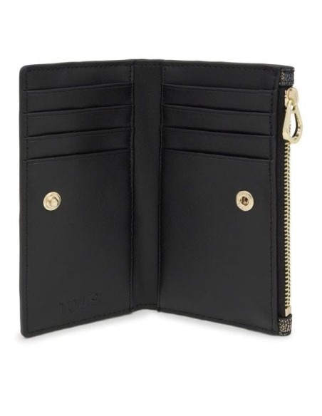Cartera Tous Flat negra Kaos Icon