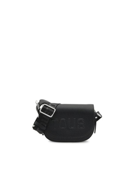 Mini Bandolera Medialuna Tous Brenda Negro