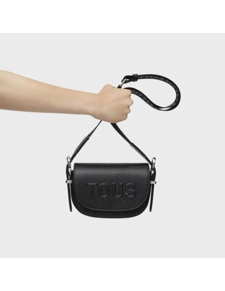 Mini Bandolera Medialuna Tous Brenda Negro