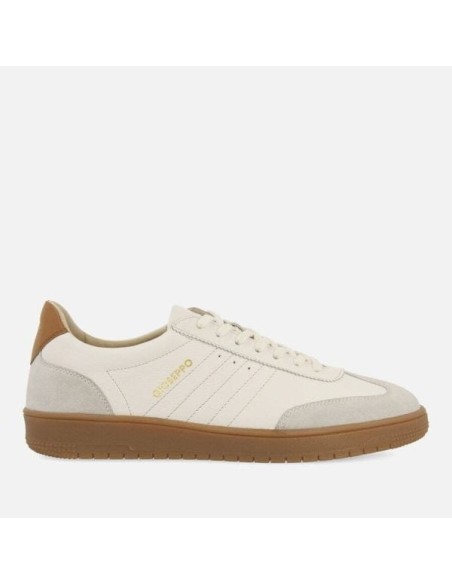 SNEAKERS GIOSEPPO TIPO BAMBAS PIEL HERMON BLANCAS