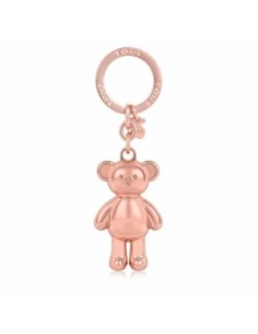 Llavero Tous Oso teddy Bear Dorado Rosa