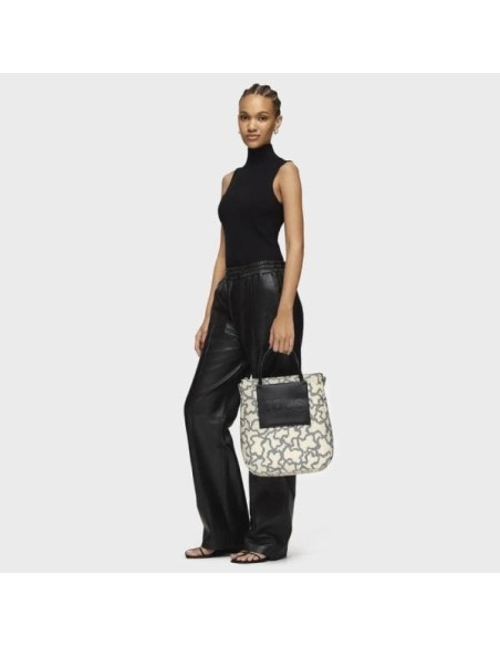 Mochila Tous Kaos Pix Soft Beige