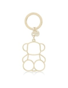 Llavero Silhouette Tous Dorado Bold Bear