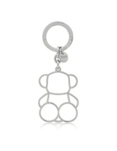Llavero Silhouette Tous Plateado Bold Bear
