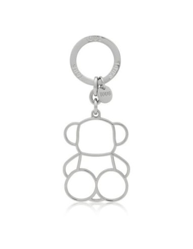Llavero Silhouette Tous Plateado Bold Bear
