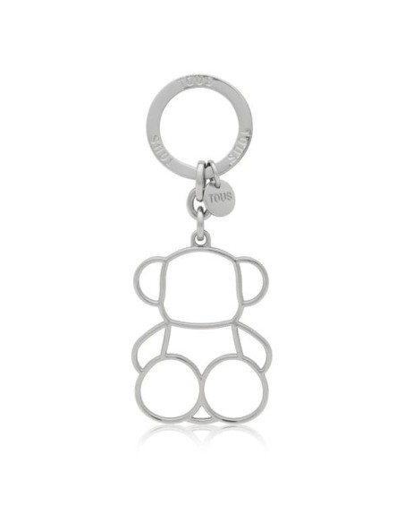 Llavero Silhouette Tous Plateado Bold Bear