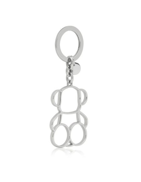Llavero Silhouette Tous Plateado Bold Bear