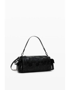 Bolso De Mano Desigual Mickey Mouse Negro