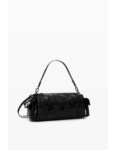 Bolso De Mano Desigual Mickey Mouse Negro