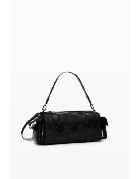 Bolso De Mano Desigual Mickey Mouse Negro