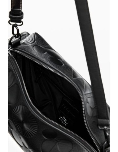 Bolso De Mano Desigual Mickey Mouse Negro