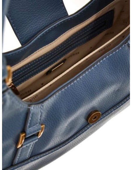 Bolso Guess decor vintage con hebilla Azul