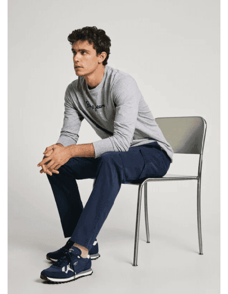Zapatillas Pepe Jeans running detalles ante