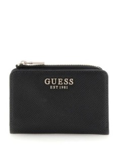 Monedero tarjetero Guess Laurel Negro