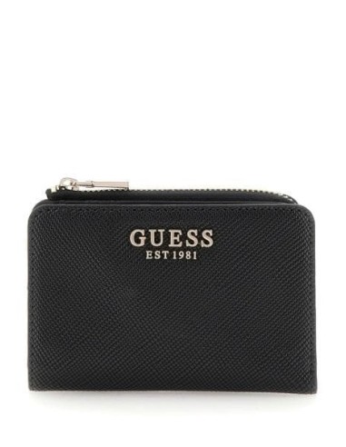 Monedero tarjetero Guess Laurel Negro