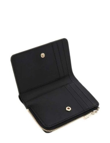 Monedero tarjetero Guess Laurel Negro