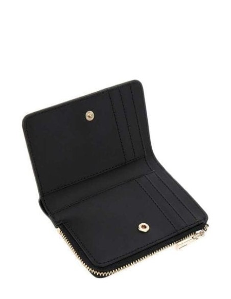 Monedero tarjetero Guess Laurel Negro