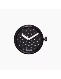 Mecanismo O Bag o clokc Crystal negro