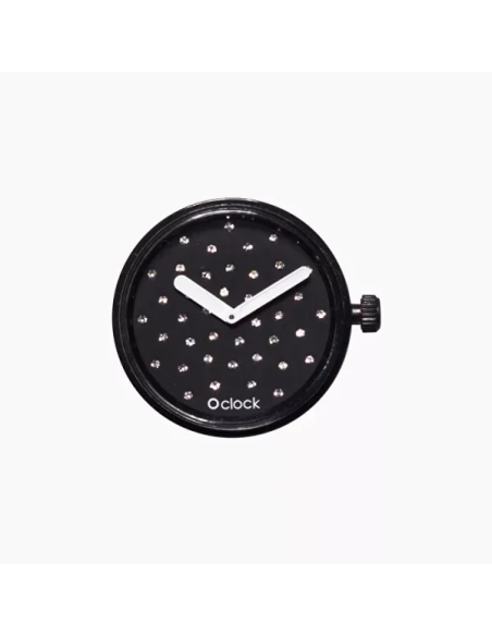 Mecanismo O Bag o clokc Crystal negro