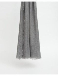 Fular Yerse Con Lana Gris