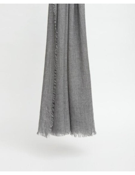 Fular Yerse Con Lana Gris