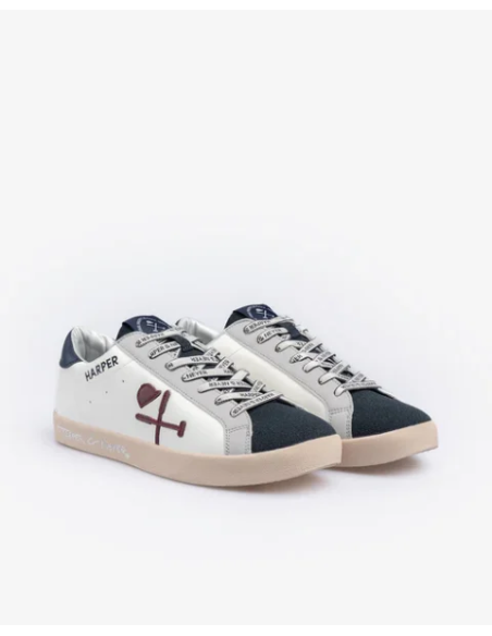 Sneaker Superbowl Harper And Neyer Azul Marino