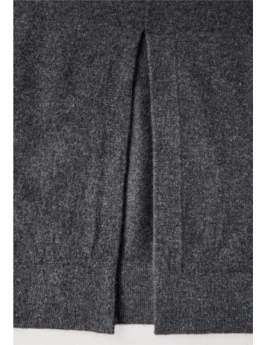 Falda midi Cecil punto Gris