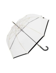 Paraguas Pierre Cardin Transparente Negro