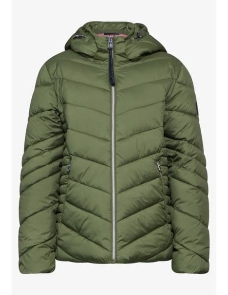 Chaqueta corta Street One Acolchada Verde