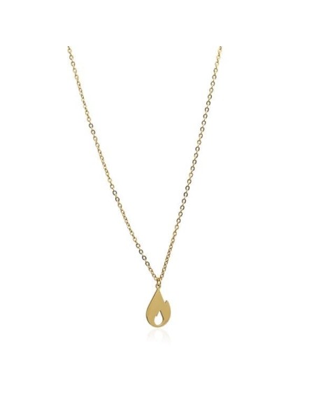 Collar Anartxy Llama Dorado