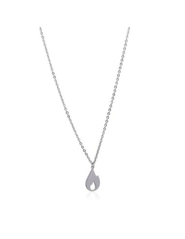 Collar Anartxy Llama Plateado