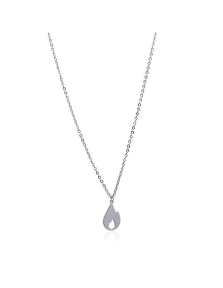 Collar Anartxy Llama Plateado