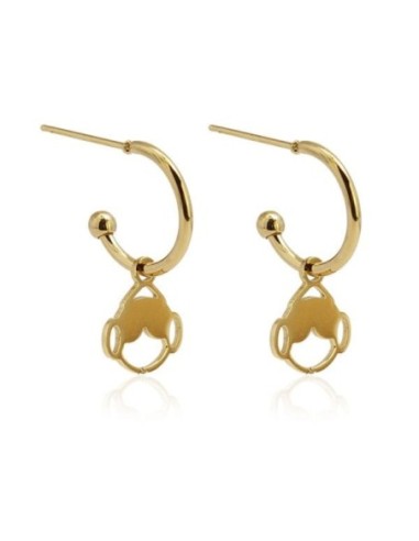 Pendiente Aro Anartxy Fallera Dorado