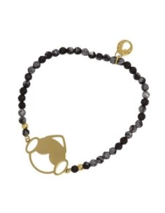Pulsera Anartxy Fallera Cristales Negro