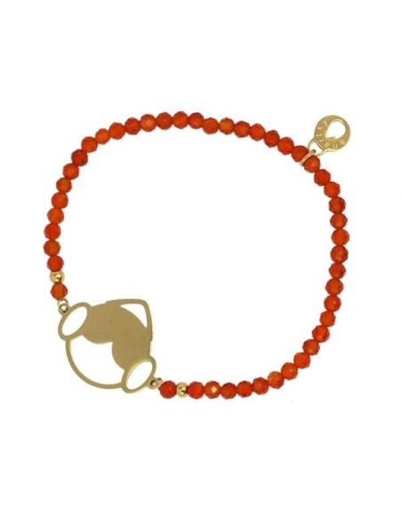 Pulsera Anartxy Fallera Cristales Rojo
