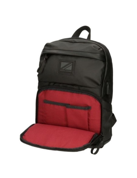 Mochila Portaordenador Pepe Jeans Hoxton Negro