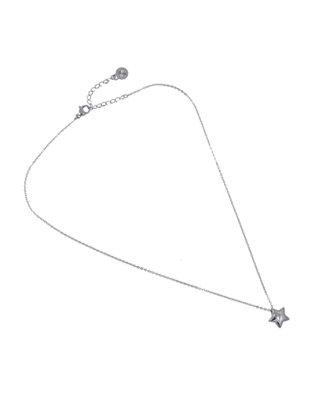 Collar Anartxy Estrella Plateado