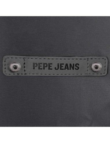 Mochila Portaordenador Pepe Jeans 2 Compartimentos Hatfield Negro