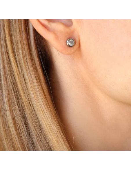 Pendientes Kepler Anartxy Plateados