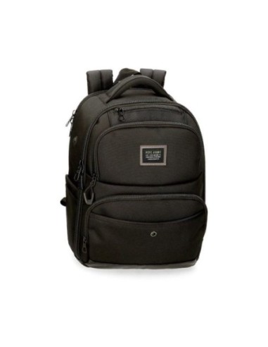 Mochila Portaordenador Pepe Jeans Leighton Negro