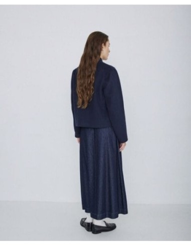 Falda maxi Yerse denim azul oscuro