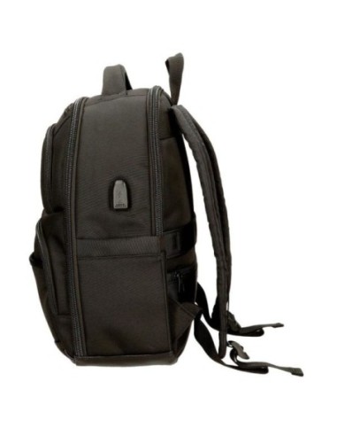 Mochila Portaordenador Pepe Jeans Leighton Negro