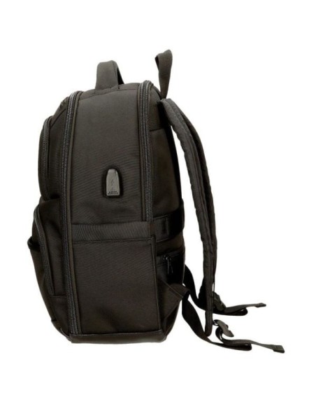 Mochila Portaordenador Pepe Jeans Leighton Negro