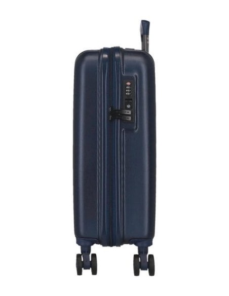 Maleta Movom Cabina Wood Azul Marino