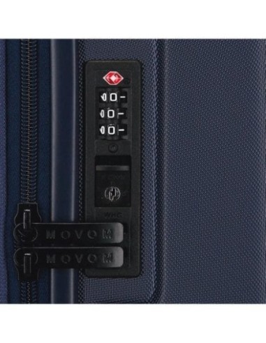Maleta Movom Cabina Wood Azul Marino