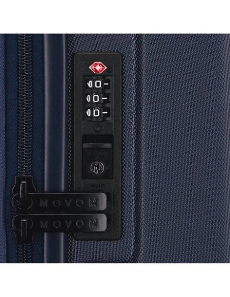 Maleta Movom Cabina Wood Azul Marino
