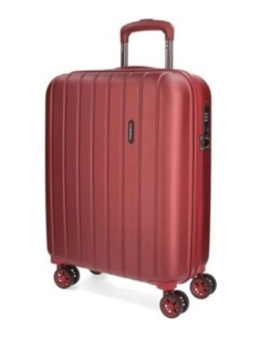 Maleta Movom Cabina Wood Rojo