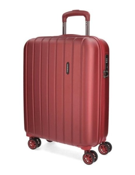 Maleta Movom Cabina Wood Rojo