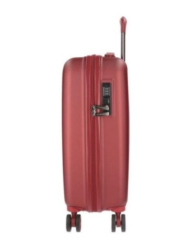Maleta Movom Cabina Wood Rojo