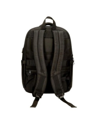 Mochila Portaordenador Pepe Jeans Leighton Negro